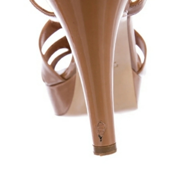 Miu miu Patent Leather Platform Sandals - Picture 9 of 10